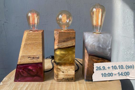 Kurz práce s epoxidom: lampa