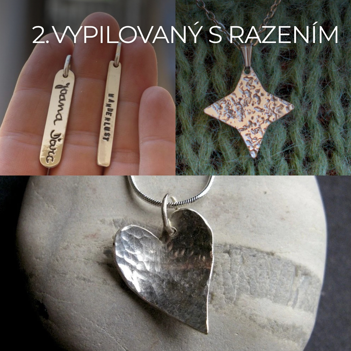 Prívesok vyrobený na workshope Vyrob si prívesok